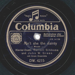 Carroll Gibbons -  Aint she the dainty / I want a fair...