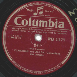 Flanagan and Allen - Oi! / The Sport of Kings 