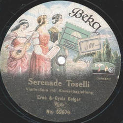Ern & Gyula Geiger - Serenade Toselli / Rumnisches Volkslied