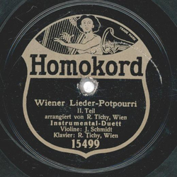 Instrumental Duett - Wiener Lieder Potpourri 1. Teil / 2. Teil