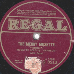 Musette Solo by  Orpheus  with Band - The Merry Musette /...