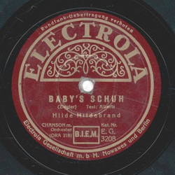 Hilde Hildegard - Babys Schuh / Liebe ist ein Geheimnis