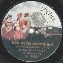 Beka-Orchester - Erklingen zum Tanze die Geigen / Mdle aus dem schwarzen Wald