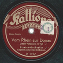Streich-Orchester - Vom Rhein bis zur Donau 1. Teil / 2....