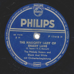 The Melody Sisters and Black and White - Hearts Of Stone / The Naughty Lady Of Shady Lane