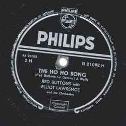 Red Buttons & Elliot Lawrence - Strange Things Are Happening /  The Ho Ho Song