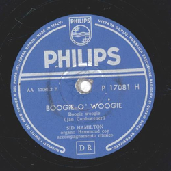 Sid Hamilton -  Boogie Woogie Cocktail 