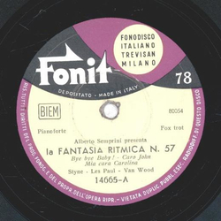 Styne, Les Paul, Van Wood  - la Fantasia Ritmica N. 57 / la Fantasia Ritmica N. 57 -  do Nascimento, Teixeia, Fergo