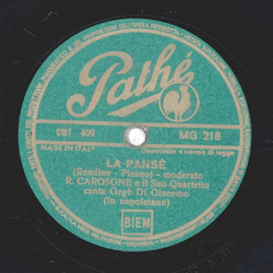 Geg Di Giacomo - Le Pans / Ciel De Paris