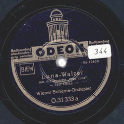 Wiener Bohme Orchester - Luna Walzer / O Frhling, wie bist du schn