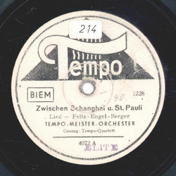Tempo-Quartett - Zwischen Shanghai und St. Pauli / Sing...