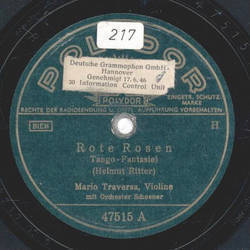 Mario Traversa - Rote Rosen / Rovena