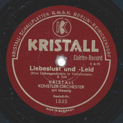 Kristall Knstler-Orchester - Liebeslust und -Leid
