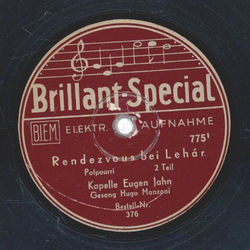 Hugo Mazoni - Rendezvous bei Lehár 1. Teil / 2. Teil