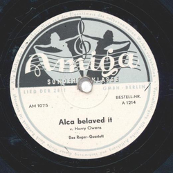 Das Roger Quartett - Alca belaved it / Werner Schmah -...