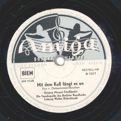 Margot Friedländer - Am Zuckerhut / Mit dem Kuß fängt es an