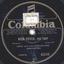 Cook and His Dreamland Orchestra - High Fever/ The Ipana...