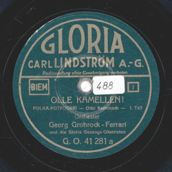 Gloria Gesangs-Gitarristen - Olle Kamellen, Polka-Potpourri