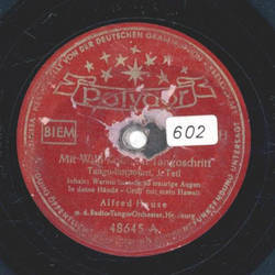 Alfred Hause Orch. - Mit Willi Kollo im Tangoschritt,...