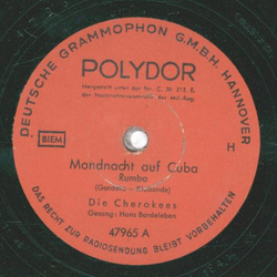 Hans Bardeleben - Mondnacht auf Cuba / On the Sunny Side...