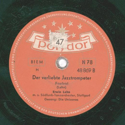 Erwin Lehn Orch. / Die Unisonos - Liebe und Musik / Der verliebte Jazztrompeter