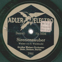 Groes Walzer Orchester - Sirenenzauber / Herbstweisen