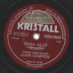 Juan Campos - Gitanita / Otra Vez?
