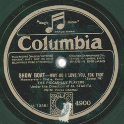 The Piccadilly Players - Show Boat: Why Do I Love You / Show Boat: Make Believe