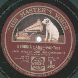 Jack Hylton - Georgia Land / Janette