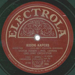 Victor Arden, Phil Ohman - Rag Doll / Kiddie Kapers