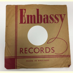 Original Embassy Cover fr 25er Schellackplatten A4 C