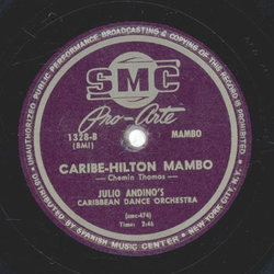 Julio Andions Caribbean Orchestra - Exactly Like You / Caribe Hilton Mambo