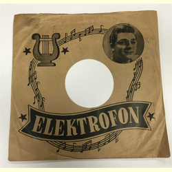 Original Elektrofon Cover fr 25er Schellackplatten