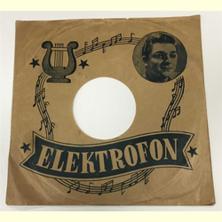 Original Elektrofon Cover fr 25er Schellackplatten A1 B