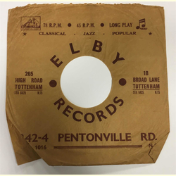 Original Elby Cover fr 25er Schellackplatten A1 C