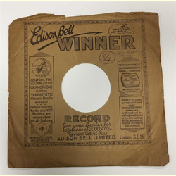 Original Edison Cover fr 25er Schellackplatten