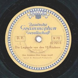 Don-Kosaken-Chor Serge Jaroff - Abendglocken / Die Legende von den 12 Rubern