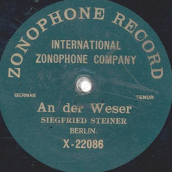 Siegfried Steiner - Es war einmal / An der Weser