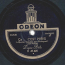 Dajos Bla - Alaska / Ca.. Cest Paris