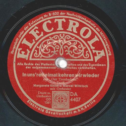 Margarete Klose u. Marcel Wittrich  - In uns´re Heimat...