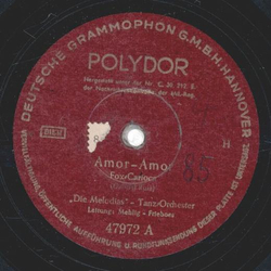 Die Melodias - Amor Amor / If you ever go to Ireland