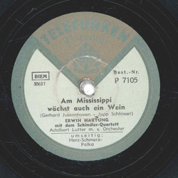 Erwin Hartung / R.H. Dvorsky - Am Mississippi wächst auch...