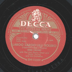 Bing Crosby - Dance Ballerina Dance / Laroo Laroo Lilli Bolero