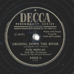 Russ Morgan - Cruising Down The River / Sunflower