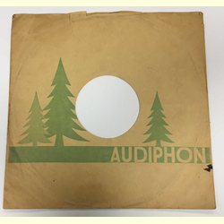Original Audiphon Cover fr 25er Schellackplatten