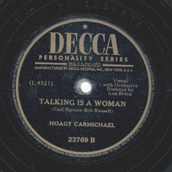 Hoagy Carmichael - Ole Buttemilk Sky / Talking Is A Woman
