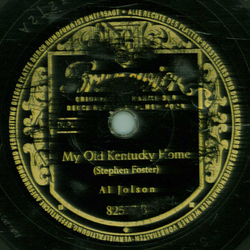 Al Jolson - Sonny Boy / My Old Kentucky Home
