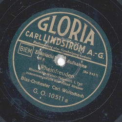 Carl Woitschach - Rheinfreuden, Rheinlieder-Walzer-Potpourri
