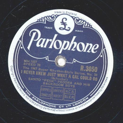 Santo Peck Pecora and his Backroom Boys - The 1947 Super Rhythm-Style-Series-, No.37 /  The 1947 Super Rhythm-Style-Series-, No.38