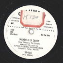 Machito & his Afro-Cuban Orch. - Mambo A La Savoy / Que...